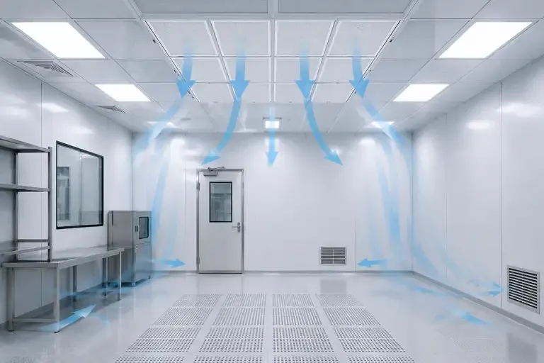 نحوه محاسبه تعداد دفعات تعویض هوای اتاق تمیز (Cleanroom)