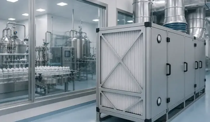 هواساز صنعتی در صنایع داروسازی؛ الزامات Grade A تا Grade D و استانداردهای HVAC دارویی