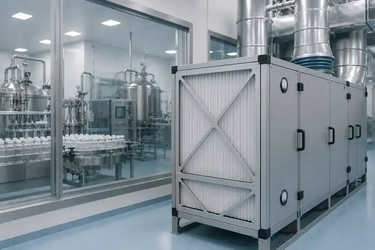 هواساز صنعتی در صنایع داروسازی؛ الزامات Grade A تا Grade D و استانداردهای HVAC دارویی